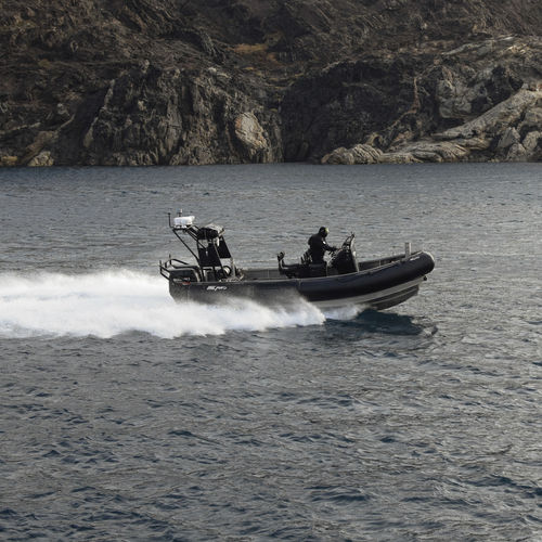 Bateau utilitaire - SRA 650 OB - Zodiac Milpro International - hors-bord / en aluminium / bateau pneumatique semi-rigide