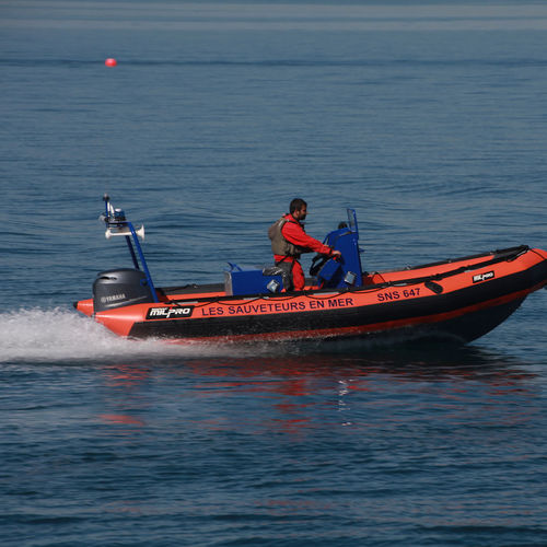 Bateau de sauvetage - SR 4.7 - Zodiac Milpro International - bateau de travail / hors-bord / bateau pneumatique semi-rigide