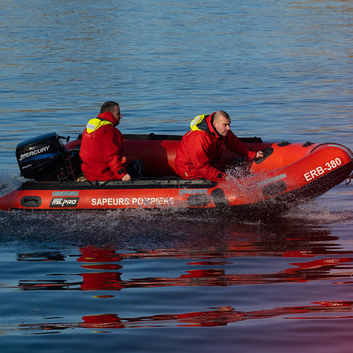 Bateau de sauvetage - ZMSR 380  - Zodiac Milpro International - hors-bord / bateau pneumatique semi-rigide