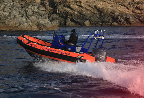 Bateau de sauvetage - SR 4.7 - Zodiac Milpro International - bateau de travail / hors-bord / bateau pneumatique semi-rigide