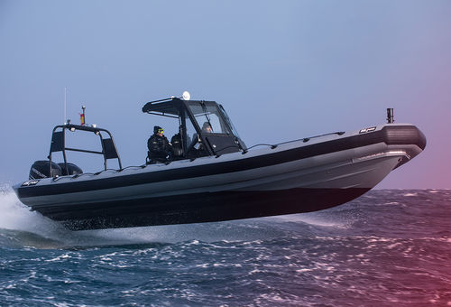 Bateau de travail - SRMN-550 - Zodiac Milpro International - hors-bord / bateau pneumatique semi-rigide