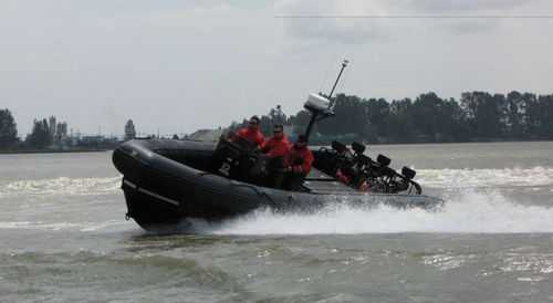 Bateau professionnel in-bord - ZH 930 CDO - Zodiac Milpro International - bateau pneumatique semi-rigide
