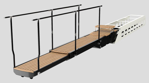 Passerelle pour bateau - 5000 SERIES - C-QUIP - télescopique / hydraulique