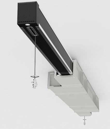 Bossoir pour yacht - OVERHAED CRANES - C-QUIP - hydraulique / télescopique / de plafond