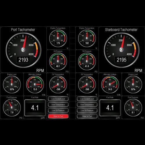 Logiciel de surveillance - N2KView® - Maretron - de navigation / pour bateau