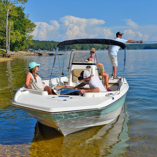 Bay boat hors-bord - 211 - Nautic Star Boats - hybride / à console centrale / open