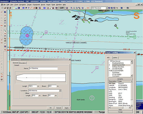 Carte marine électronique (conforme ECDIS) - NAVMASTER PILOT - PC Maritime
