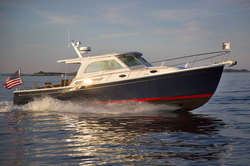 Vedette in-bord - DOWNEAST 37 - Back Cove Yachts - lobster