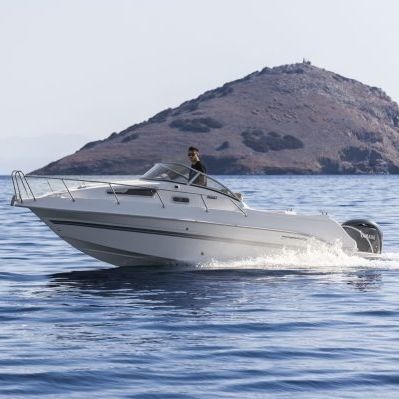 Cabin-cruiser hors-bord - 660 - Drago Boats - open / max. 6 personnes / bain de soleil