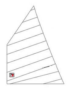 Grand-voile - GAFF / GUNTER - Jeckells - voile d'avant / voile de portant / pour voilier traditionnel