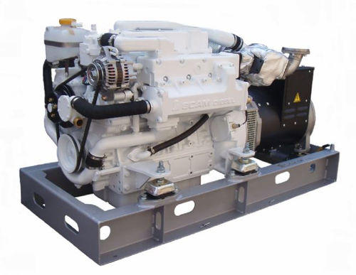 Groupe électrogène diesel - SDA 35 M - SCAM-Marine d.o.o. - pour navire / 50 Hz / semi-rapide
