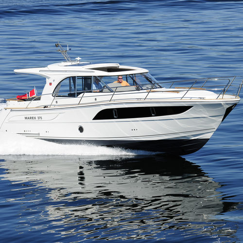 Vedette stern-drive - 375 MAREX - Marex - bimoteur / coque planante / hard-top