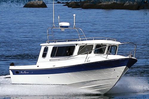 Cabin-cruiser hors-bord - EXPLORER 2400 - Sea Sport, Inc - hard-top / de pêche sportive / 4 couchages