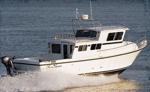 Cabin-cruiser in-bord - ALASKAN PILOT 2600 - Sea Sport, Inc - hard-top / de pêche sportive / 4 couchages
