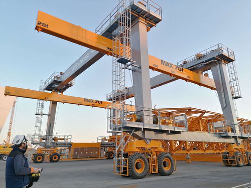 grue pour chantier naval - CIMOLAI TECHNOLOGY SPA