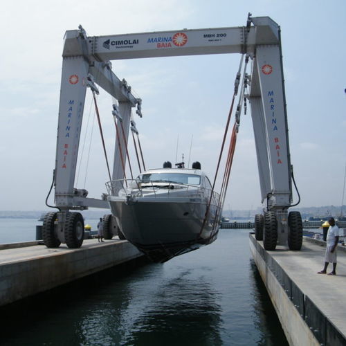 Travel lift contrôlé à distance - MBH 200 - CIMOLAI TECHNOLOGY SPA - quatre roues motrices