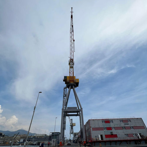 Grue pour chantier naval - RBC 30 - CIMOLAI TECHNOLOGY SPA - à flèche