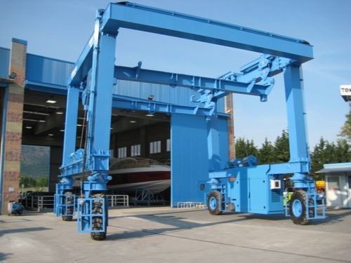 Travel lift contrôlé à distance - MBH 50 - CIMOLAI TECHNOLOGY SPA - toutes roues directrices / en forme de U