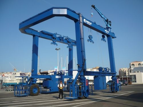 Travel lift contrôlé à distance - MBH 50 - CIMOLAI TECHNOLOGY SPA - toutes roues directrices