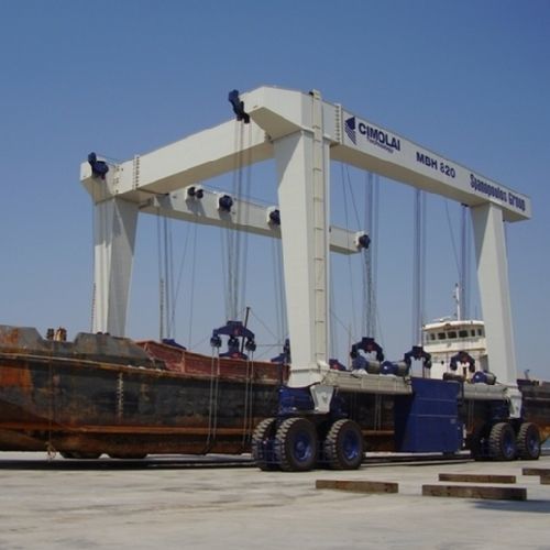Travel lift contrôlé à distance - MBH 820 - CIMOLAI TECHNOLOGY SPA - toutes roues directrices / en forme de U