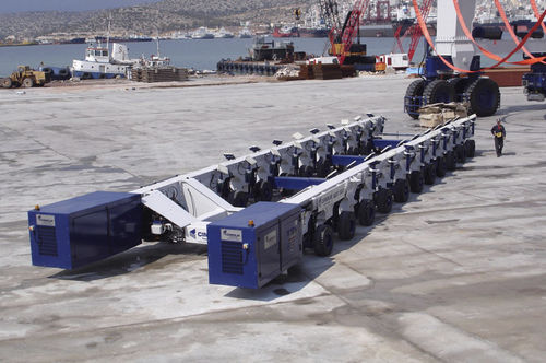 Remorque de manutention lourde - MBT 300 - CIMOLAI TECHNOLOGY SPA - pour chantier naval / automotrice / contrôlée à distance