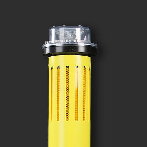 Feu de signalisation pour marque de danger isolé - SBFL 160 - Sabik Marine - pour bouée / à LED / jaune