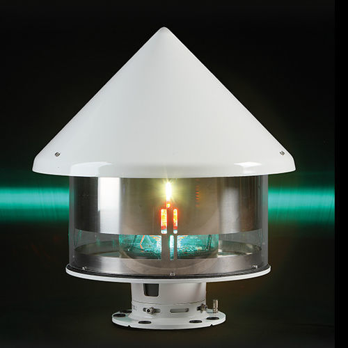 Feu de signalisation pour phare et balise - ODSL 200 - Sabik Marine - à LED / solaire / blanc