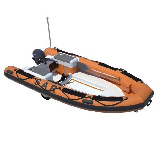 Bateau de sauvetage - North Sea Boats - hors-bord / bateau pneumatique semi-rigide