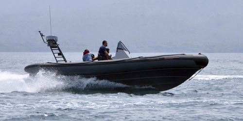 Bateau de surveillance - X7.5 - North Sea Boats - hors-bord / bateau pneumatique semi-rigide / amphibie