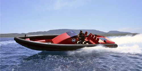Bateau pneumatique in-bord - Carbotech  - North Sea Boats - bimoteur / semi-rigide / open