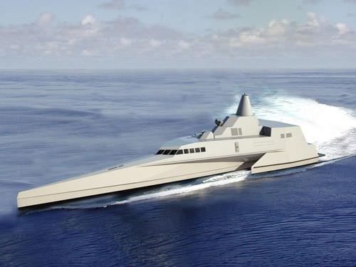 Navire spécial de surveillance - FAC - North Sea Boats - trimaran / à grande vitesse
