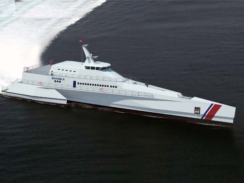 Navire spécial de surveillance - OPV - North Sea Boats - de formation / trimaran