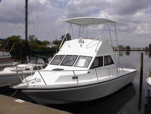 Vedette in-bord - SEA HAWK 36 - Island Hopper International Boat Works, Inc. - à fly / de plongée / de pêche sportive