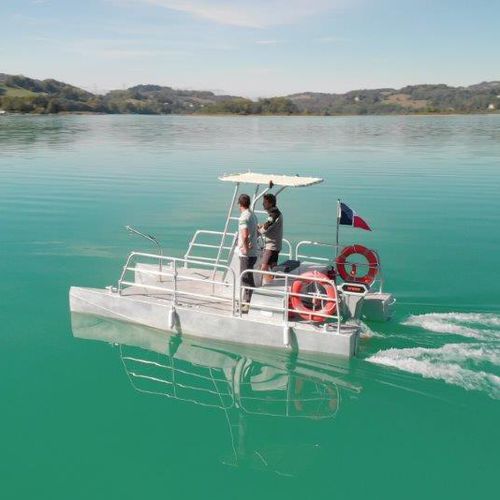 Bateau de surveillance - WEPRO 500 - BORD A BORD - bateau de travail / bateau à passagers / bateau de recherche scientifique