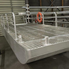 Barge de travail - 600 - BORD A BORD - hors-bord / en aluminium / Bureau Veritas