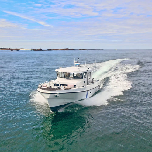 Bateau de travail - ROVER 12 - BORD A BORD - bateau à passagers / bateau de surveillance / bateau de transport logistique