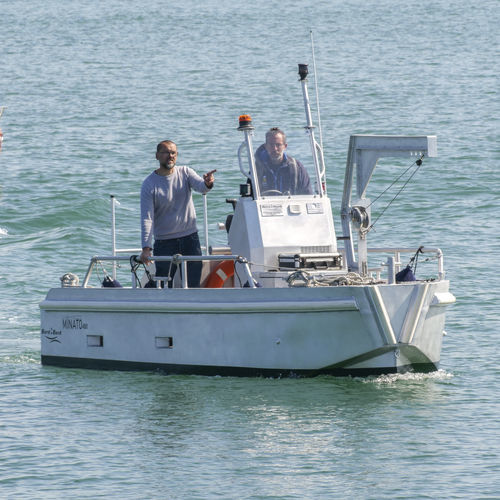 Bateau de travail - Minato 480  - BORD A BORD - hors-bord / en aluminium / BV