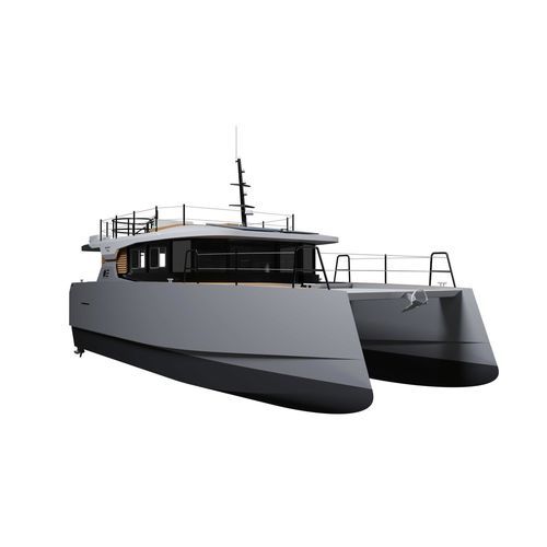 Bateau à passagers - ARGOCAT 1400 FLY - BORD A BORD - catamaran / in-bord / en aluminium