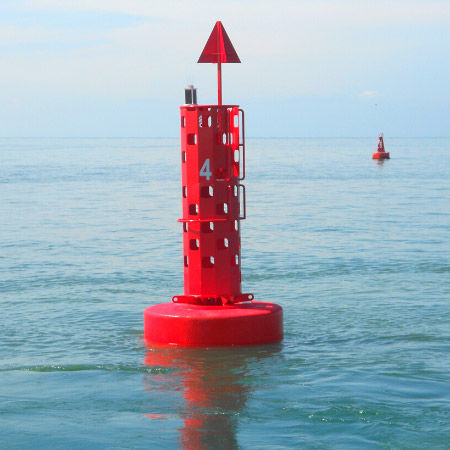 Bouée de balisage - G2400T - Almarin - pour terminal portuaire / en haute mer / en polyéthylène