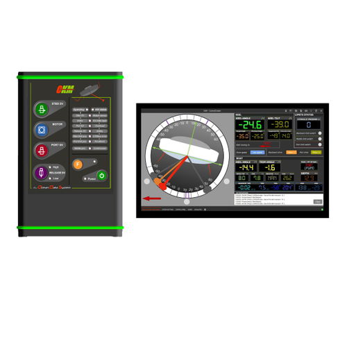 Système hydraulique pour quille pendulaire - CKM Canting Keel Manager - OCEAN DATA SYSTEM - pour quille relevable / pour yacht / pour voilier