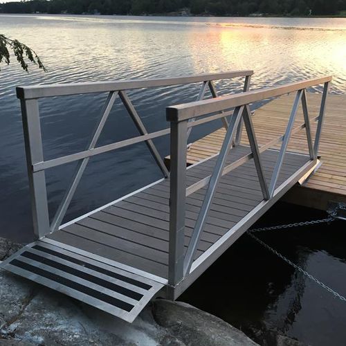 Ponton flottant - HDPE - KROPF MARINE - d'amarrage / pour marina / en polyéthylène