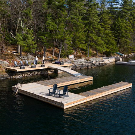 Ponton flottant - RESIDENTIAL  - KROPF MARINE - d'amarrage / pour marina / en acier