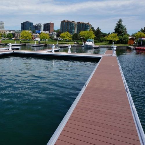 Ponton flottant - KROPF MARINE - d'amarrage / pour marina / pour bateau