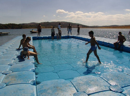 Piscine flottante - Cubisystem - modulable