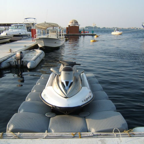 Ponton flottant - Cubisystem - modulable / d'amarrage / pour jet-ski