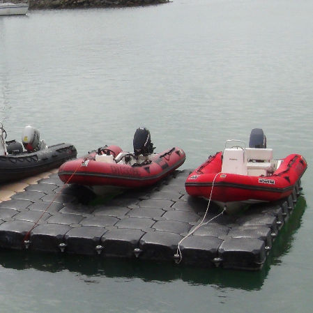 Ponton flottant - Cubisystem - modulable / d'amarrage / de bateau