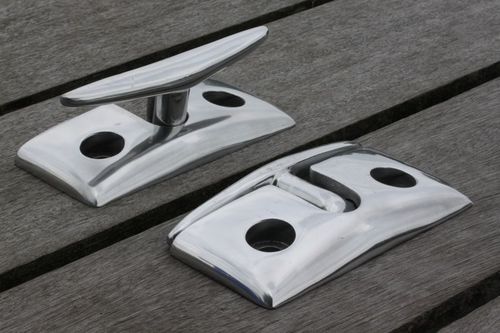 Taquet d'amarrage pour ponton - DockAdd Marine Equipment - plat / en aluminium