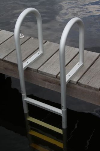 Échelle pour ponton - 5 steps - DockAdd Marine Equipment - fixe / de baignade / en aluminium