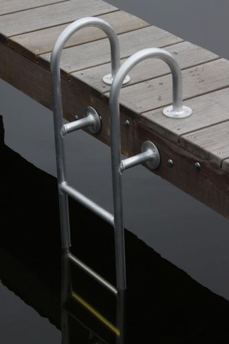 Échelle pour ponton - large - DockAdd Marine Equipment - fixe / de baignade / en aluminium
