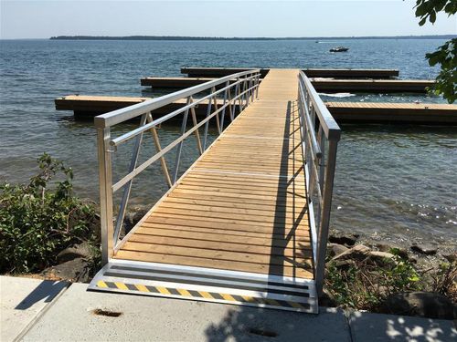 Passerelle pour marina - CONOLIFT - manuelle / en aluminium